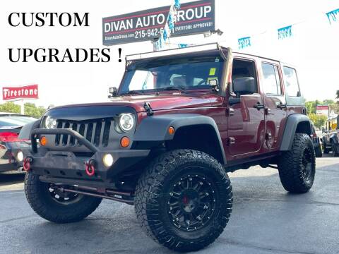 2008 Jeep Wrangler Unlimited for sale at Divan Auto Group in Feasterville Trevose PA