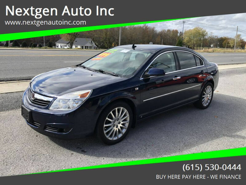 2008 Saturn Aura for sale at Nextgen Auto Inc in Smithville TN