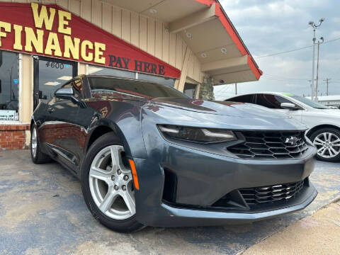 2019 Chevrolet Camaro for sale at Caspian Auto Sales in Oklahoma City OK