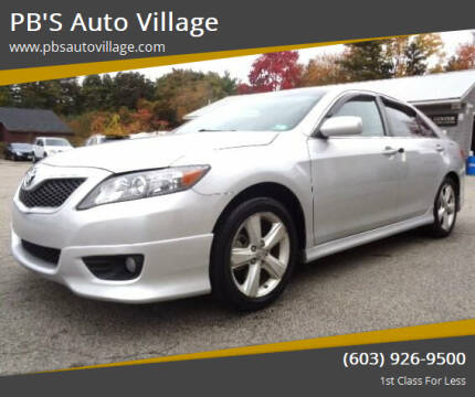 2011 Toyota Camry for sale at PB'S Auto Village in Hampton Falls NH