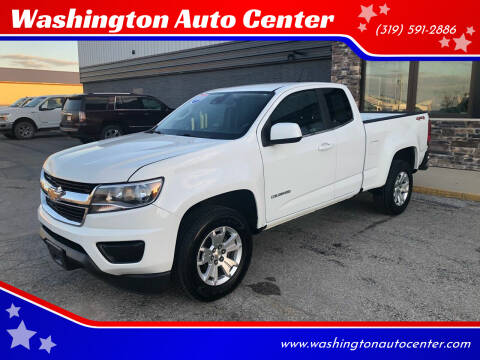 2020 Chevrolet Colorado for sale at Washington Auto Center in Washington IA