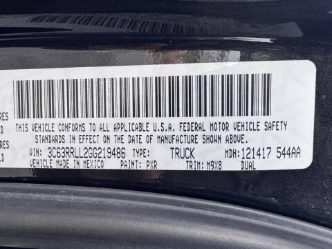 2016 RAM 3500 Big Horn