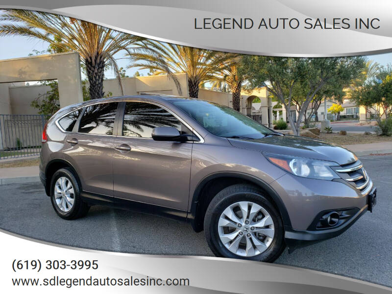 2013 Honda CR-V for sale at Legend Auto Sales Inc in Lemon Grove CA