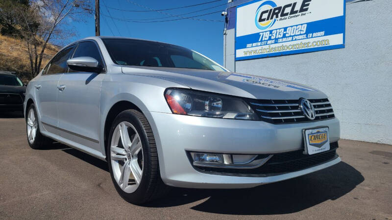 2012 Volkswagen Passat for sale at Circle Auto Center Inc. in Colorado Springs CO