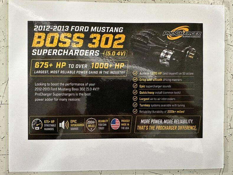 2013 Ford Mustang Boss 302