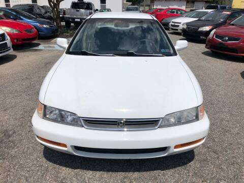 1996 Honda Accord for sale at HW Auto Wholesale in Norfolk VA