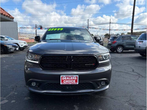 2017 Dodge Durango for sale at Dealers Choice Inc in Farmersville CA