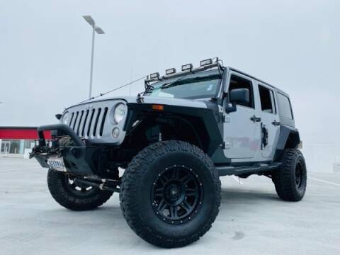 2014 Jeep Wrangler Unlimited for sale at Wholesale Auto Plaza Inc. in San Jose CA