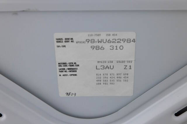 1998 Porsche Boxster