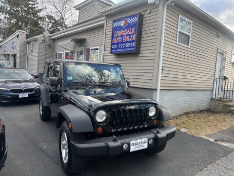 2013 Jeep Wrangler Unlimited for sale at Lonsdale Auto Sales in Lincoln RI
