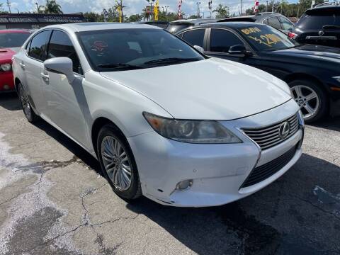 2013 Lexus ES 350 for sale at America Auto Wholesale Inc in Miami FL