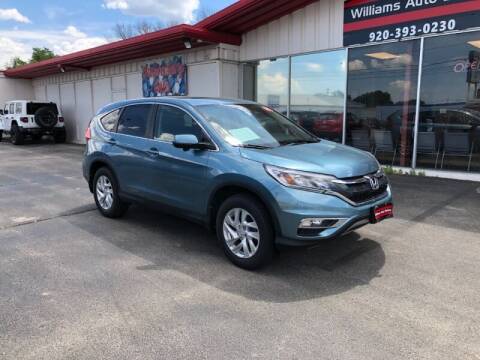 2015 Honda CR-V for sale at WILLIAMS AUTO SALES in Green Bay WI