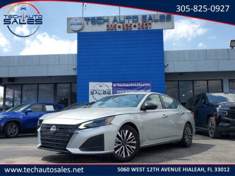 2024 Nissan Altima for sale at Tech Auto Sales in Hialeah FL