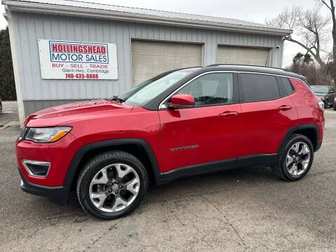 2017 Jeep Compass for sale at HOLLINGSHEAD MOTOR SALES in Cambridge OH