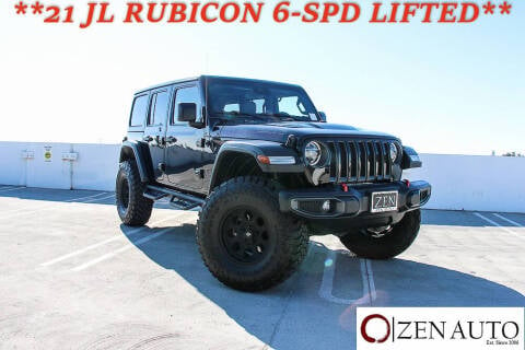 2021 Jeep Wrangler Unlimited for sale at Zen Auto Sales in Sacramento CA