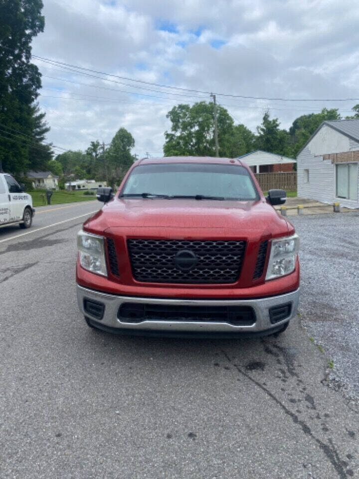 2017 Nissan Titan for sale at Miller's Auto & Sales in Russellville, TN