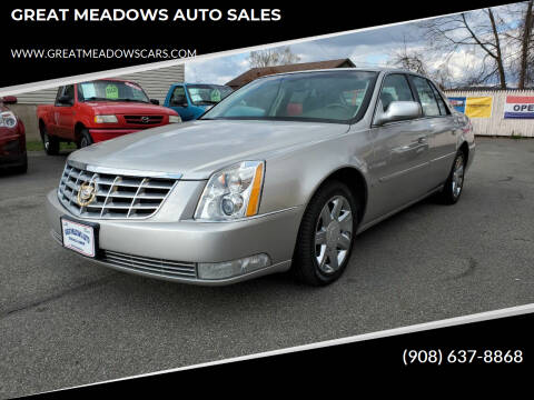 2006 Cadillac DTS for sale at GREAT MEADOWS AUTO SALES in Great Meadows NJ