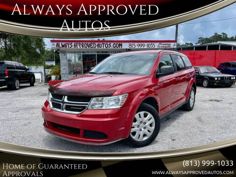 2016 Dodge Journey for sale at Always Approved Autos in Tampa FL