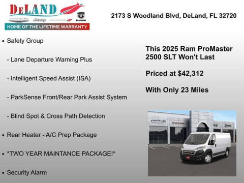2025 RAM ProMaster