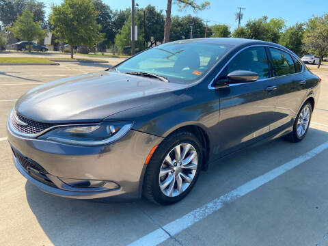 2015 Chrysler 200 for sale at Safe Trip Auto Sales in Dallas TX