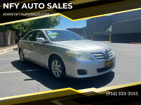 2011 Toyota Camry for sale at NFY AUTO SALES in Sacramento CA