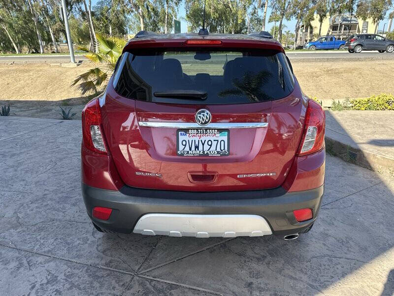Dk. Red 2016 Buick Encore Base Base 4dr Crossover 2