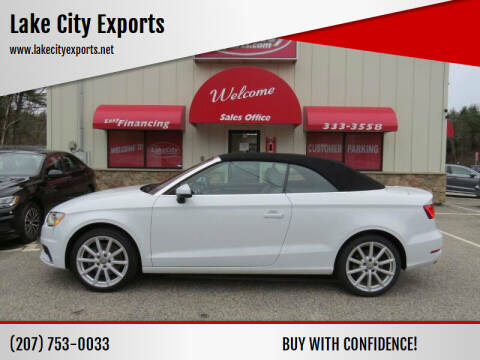 2016 Audi A3 for sale at Lake City Exports in Auburn ME
