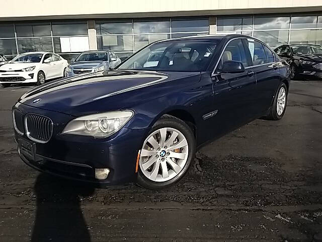 Used 2011 BMW 7 Series 750i with VIN WBAKC6C58BC394467 for sale in Bellefontaine, OH