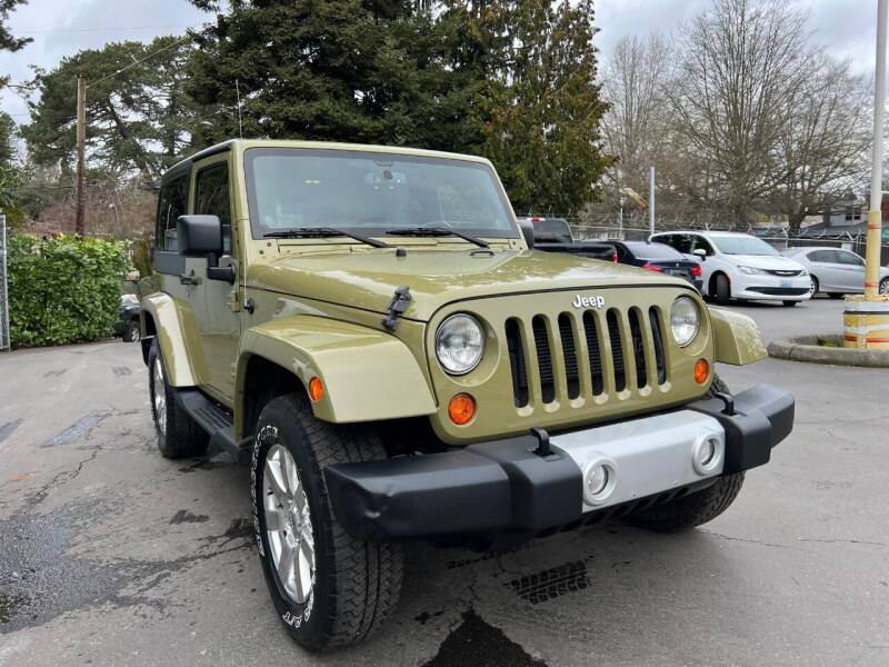 2013 Jeep Wrangler for sale at Legacy Auto Sales LLC in Seattle WA