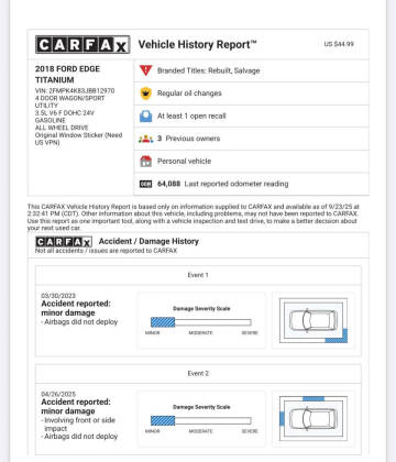 2018 Ford Edge Titanium