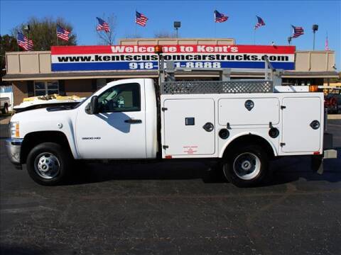 2012 Chevrolet Silverado 3500HD CC for sale at Kents Custom Cars and Trucks in Collinsville OK