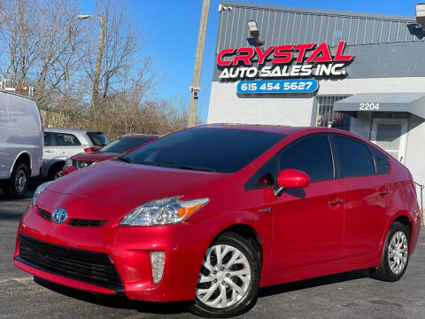 2013 Toyota Prius for sale at Crystal Auto Sales Inc in Nashville TN