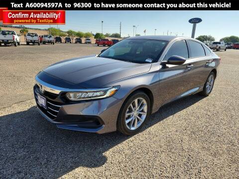 2021 Honda Accord for sale at POLLARD PRE-OWNED in Lubbock TX