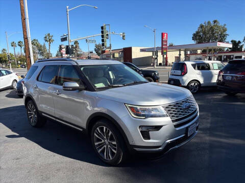 2018 Ford Explorer Platinum
