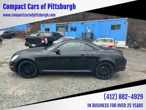 2004 Lexus SC 430 for sale at Compact Cars of Pittsburgh in Pittsburgh PA