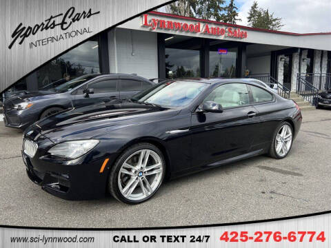 2013 BMW 6 Series for sale at Sports Cars International in Lynnwood WA