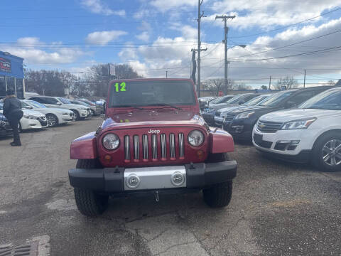 2012 Jeep Wrangler Unlimited Sahara