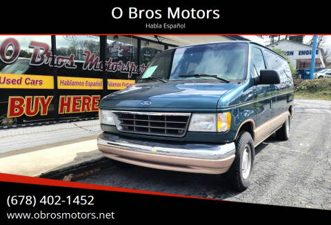 1996 Ford E-150 for sale at O Bros Motors in Marietta GA