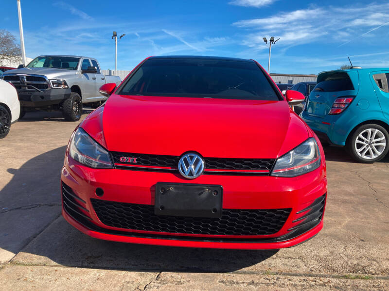 2015 Volkswagen Golf GTI for sale at ANF AUTO FINANCE in Houston TX