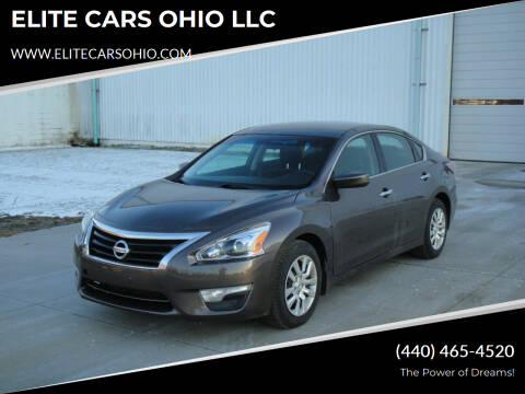 2014 Nissan Altima for sale at ELITE CARS OHIO LLC in Solon OH