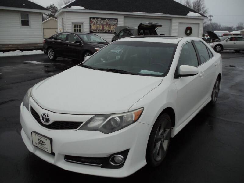 2014 Toyota Camry for sale at KAISER AUTO SALES in Spencer WI