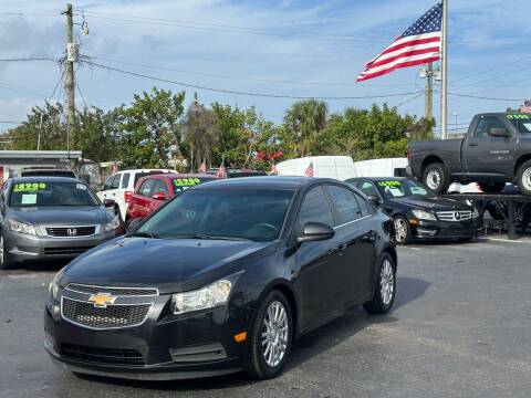 2012 Chevrolet Cruze for sale at KD's Auto Sales in Pompano Beach FL