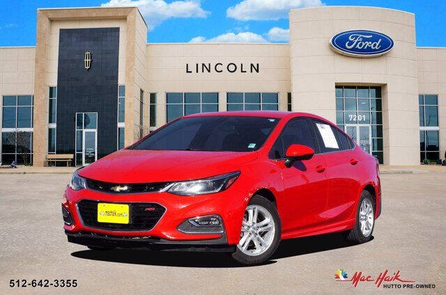 2017 Chevrolet Cruze for sale at MAC HAIK PRE OWNED in Hutto TX