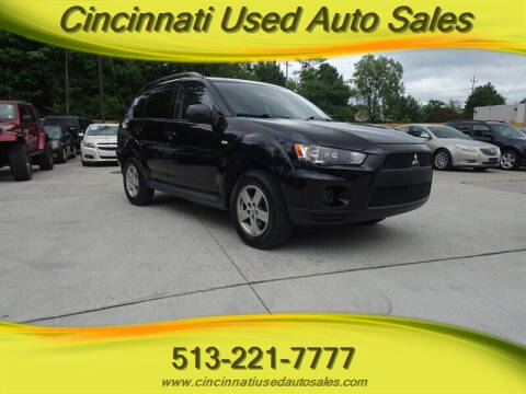 2010 Mitsubishi Outlander for sale at Cincinnati Used Auto Sales in Cincinnati OH
