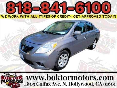 2012 Nissan Versa for sale at Boktor Motors in North Hollywood CA