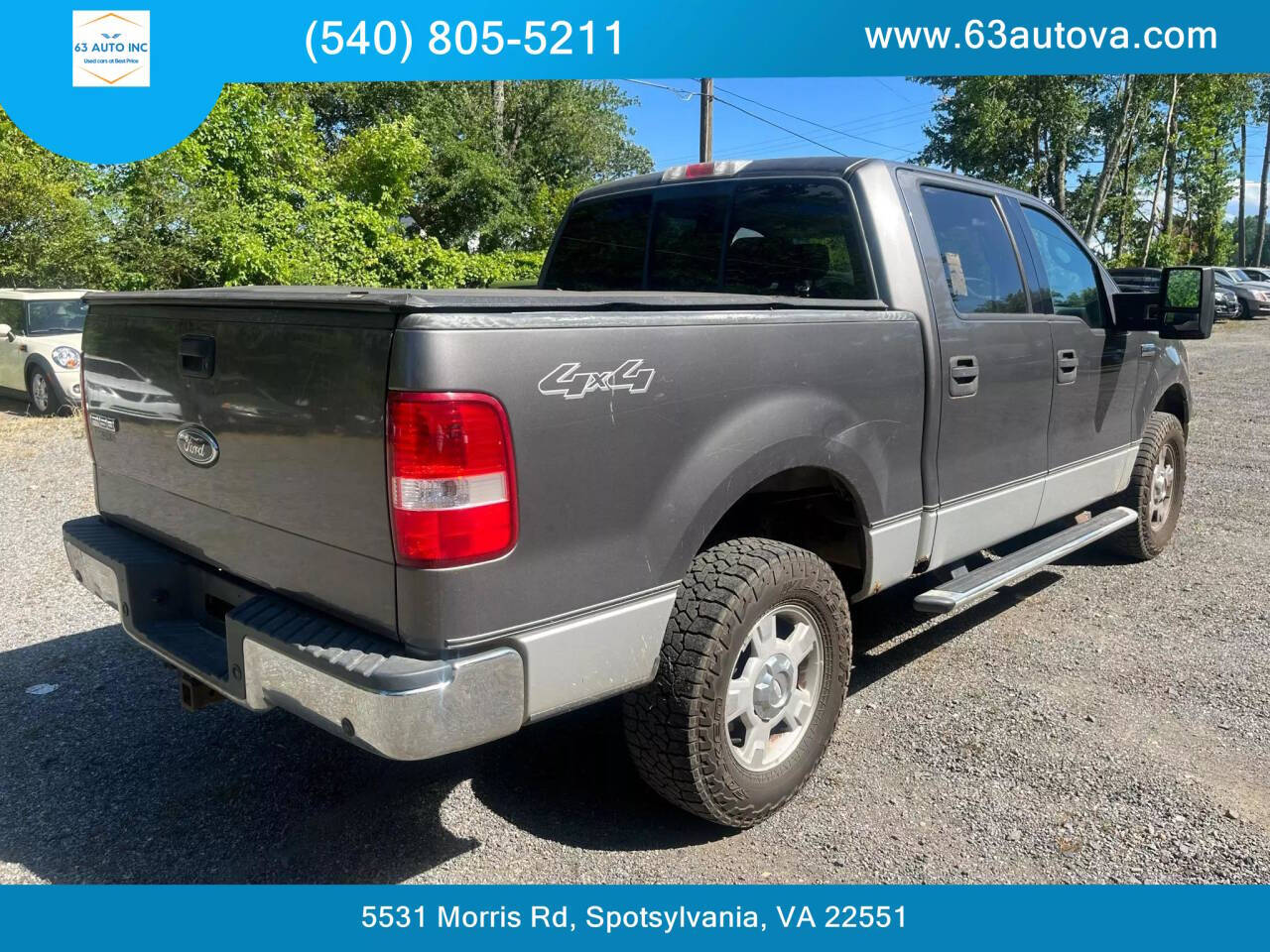 2004 Ford F-150 for sale at 63 Auto Inc in Spotsylvania, VA