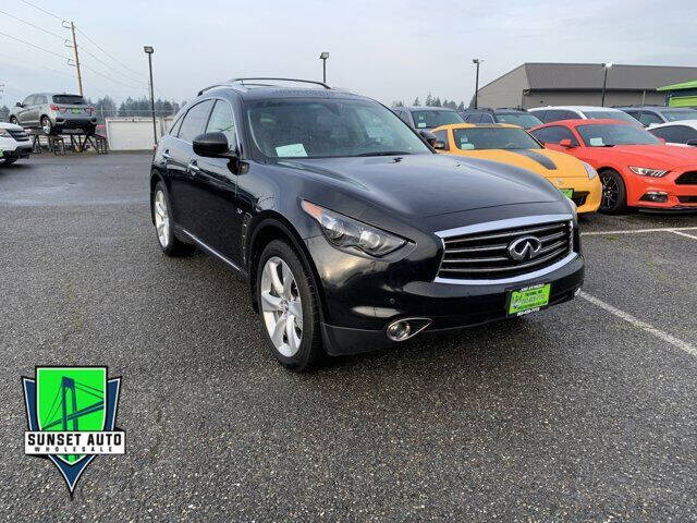 2014 Infiniti QX70 for sale at Sunset Auto Wholesale in Tacoma WA