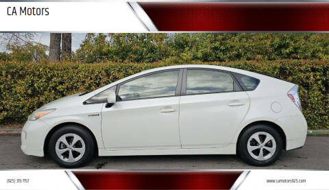 2014 Toyota Prius for sale at CA Motors in Livermore CA