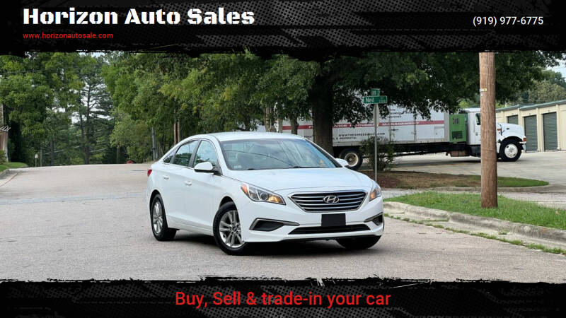 2016 Hyundai Sonata for sale at Horizon Auto Sales in Raleigh NC