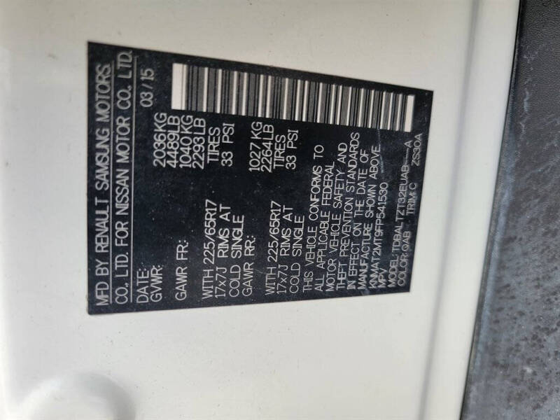 2015 Nissan Rogue SV